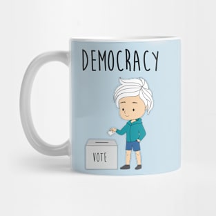 International Day of Democracy - celebrate the day for the human rights Mug